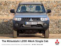 2010 Mitsubishi L200 4Work