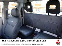 2010 Mitsubishi L200 Warrior Club Cab