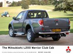 2010 Mitsubishi L200 Warrior Club Cab