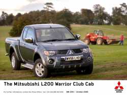2010 Mitsubishi L200 Warrior Club Cab
