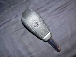 Chrome Leather Automatic Shift Knob