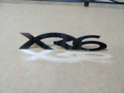 XR6 Boot Badge (Black)