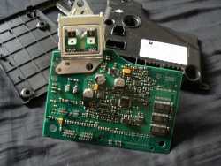 HVAC Control Module Main PCB Board Removed