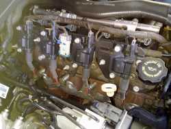 Standard ignition leads and plugs